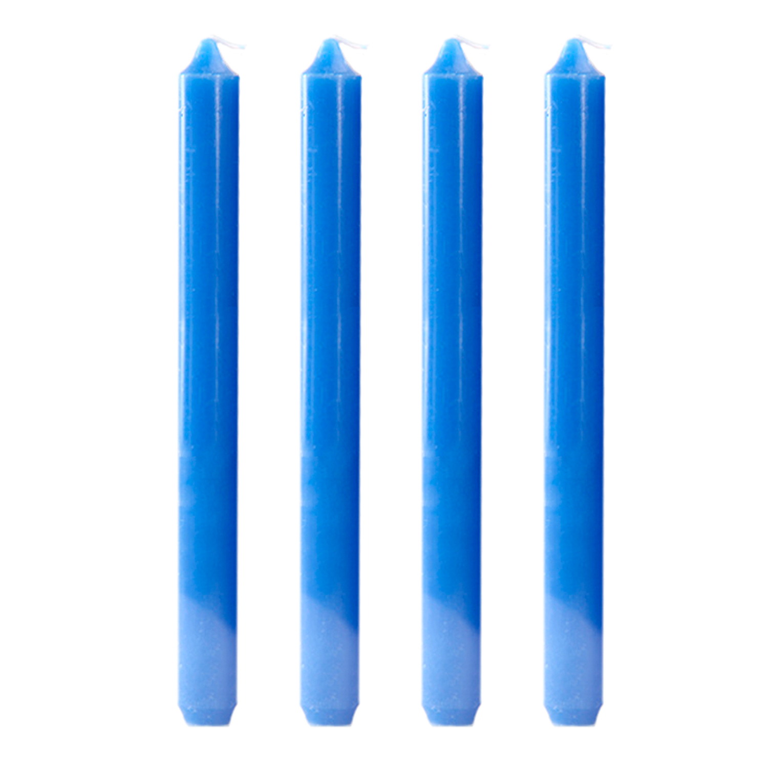 фото Набор свечей, 4 шт, голубой, 2,2х20 см, la casa nostra lcn-cndl-47