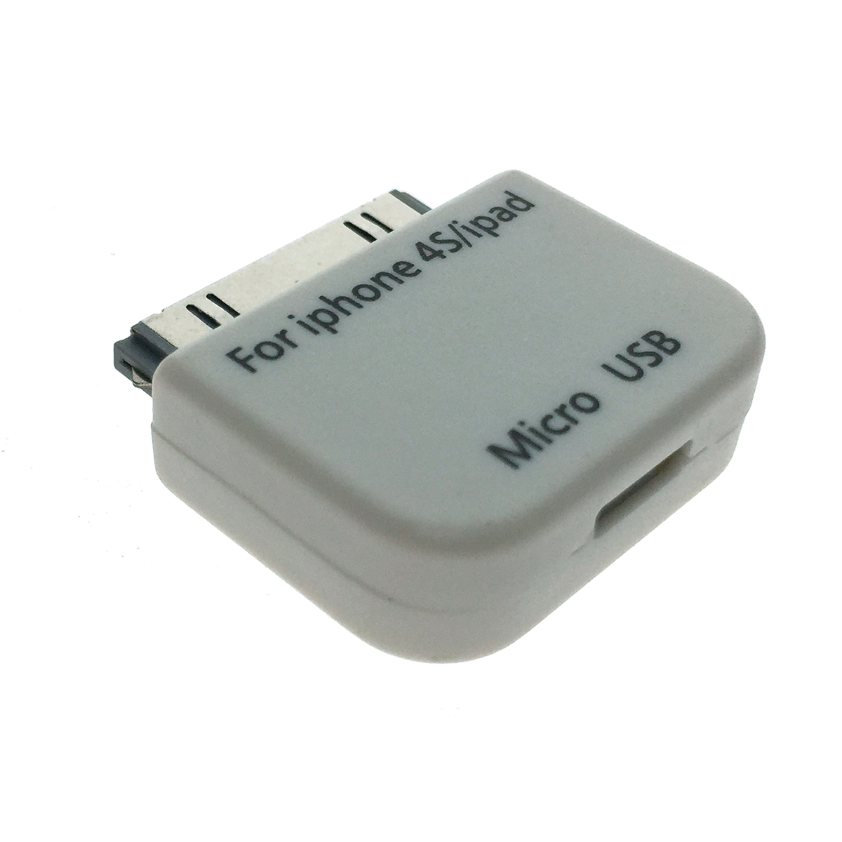 

Переходник Espada Ipad/IPhone 30 pin to micro USB type B Female EIPD-micUSBbF, Белый, EIPD-micUSBbF