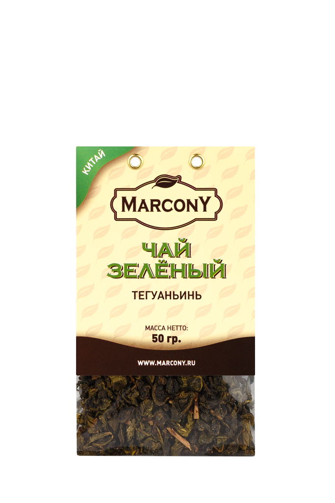 Чай Marcony Тегуаньинь зеленый 50 г