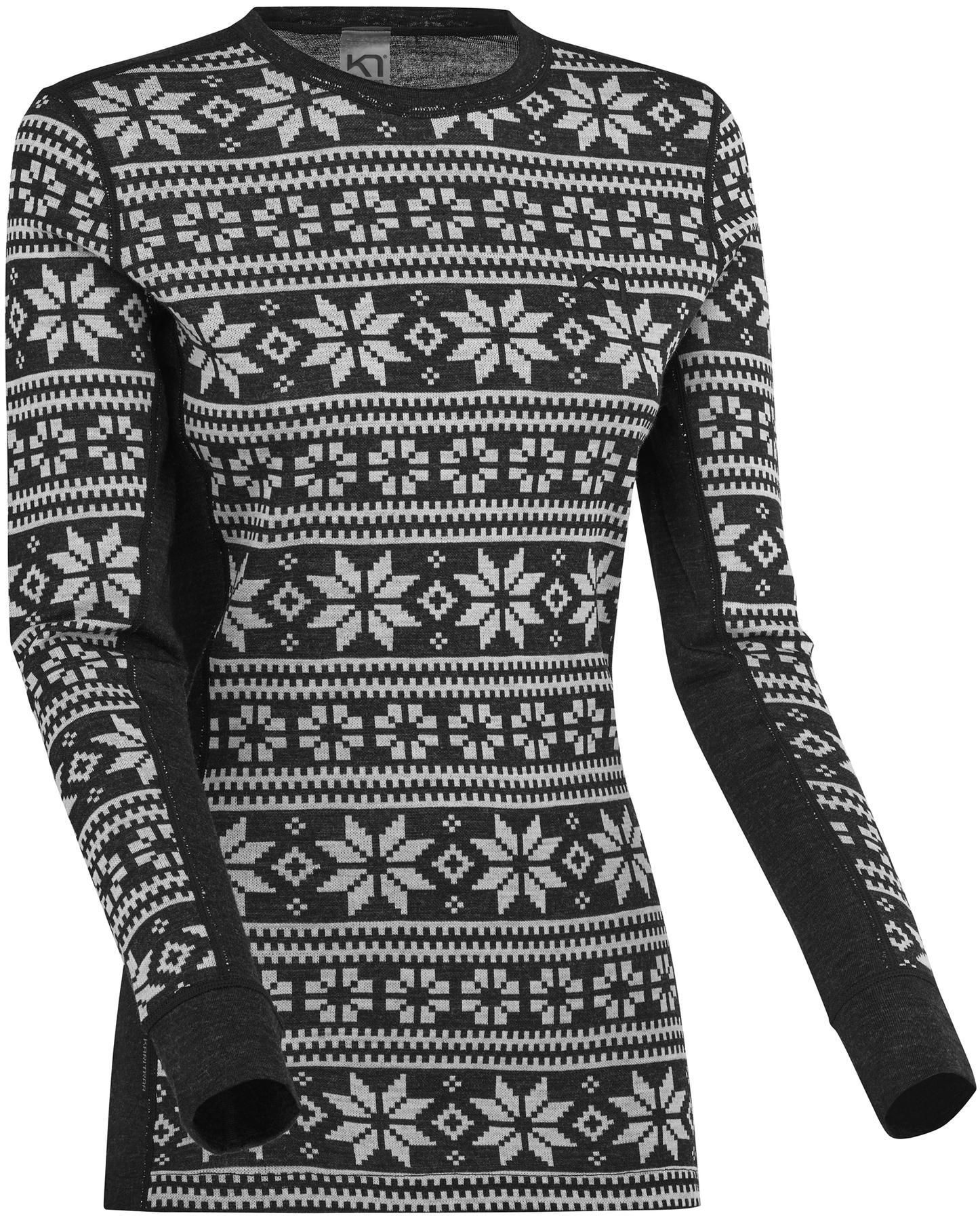 

Термолонгслив Karri Traa Knute Ls, black, M, Knute Ls