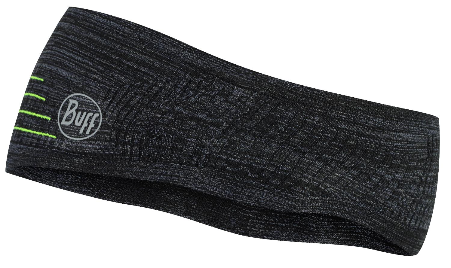 Повязка женская Buff Dryflx+ Headband black, one size