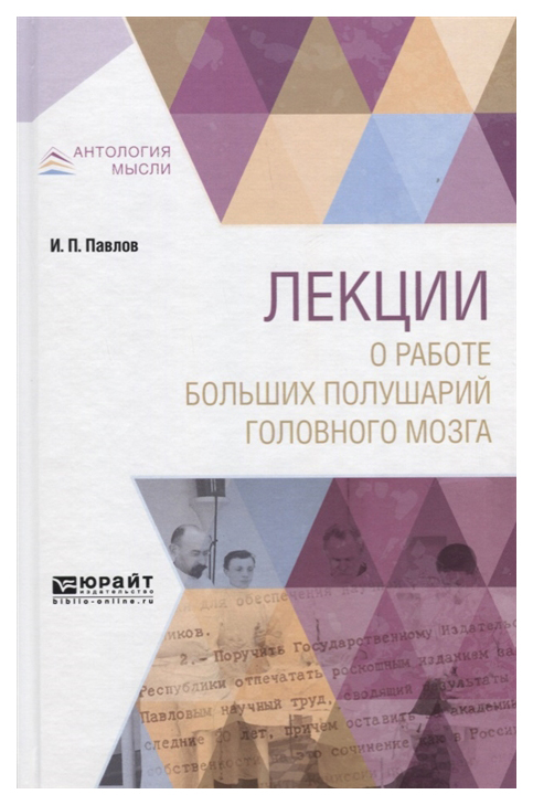 

Лекции о Работе Больших полушарий головного Мозга