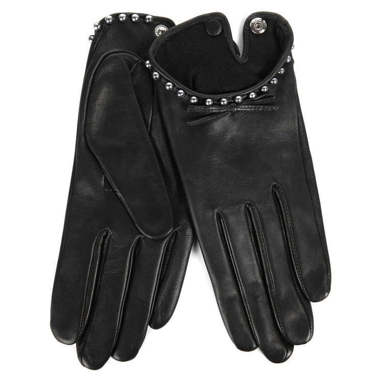 

Перчатки женские Agnelle JOSIE/AGN/PEARL/S черные 6, JOSIE
