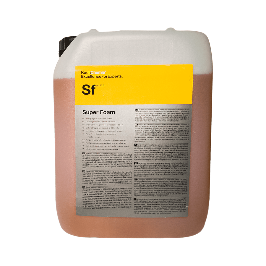 фото Чистящая, активная пена koch chemie евро мойка super foam 11 кг 396011