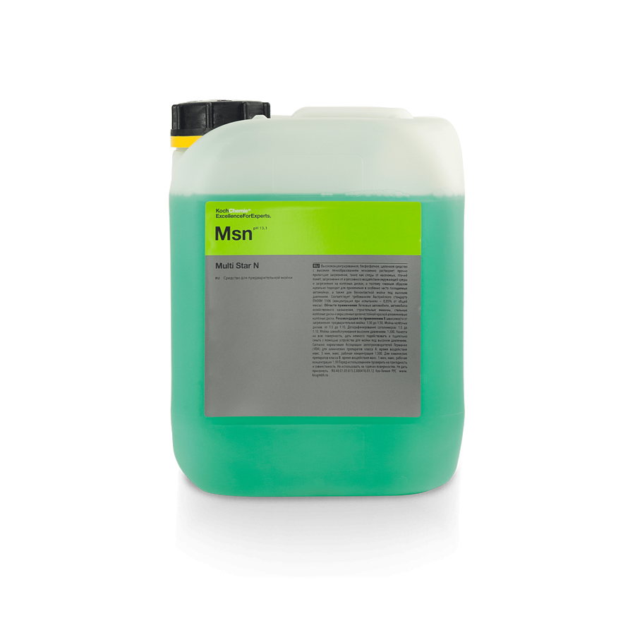 

Универсальное щелочное бесконтактное средство Koch ChemieMulti Star N 5л 248005 N