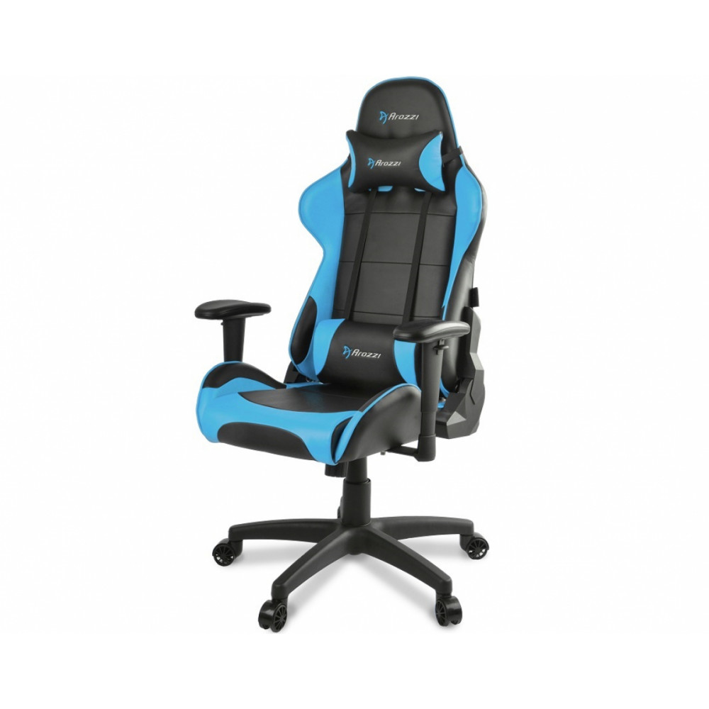 фото Игровое кресло arozzi verona blue verona-v2-bl, голубой/черный