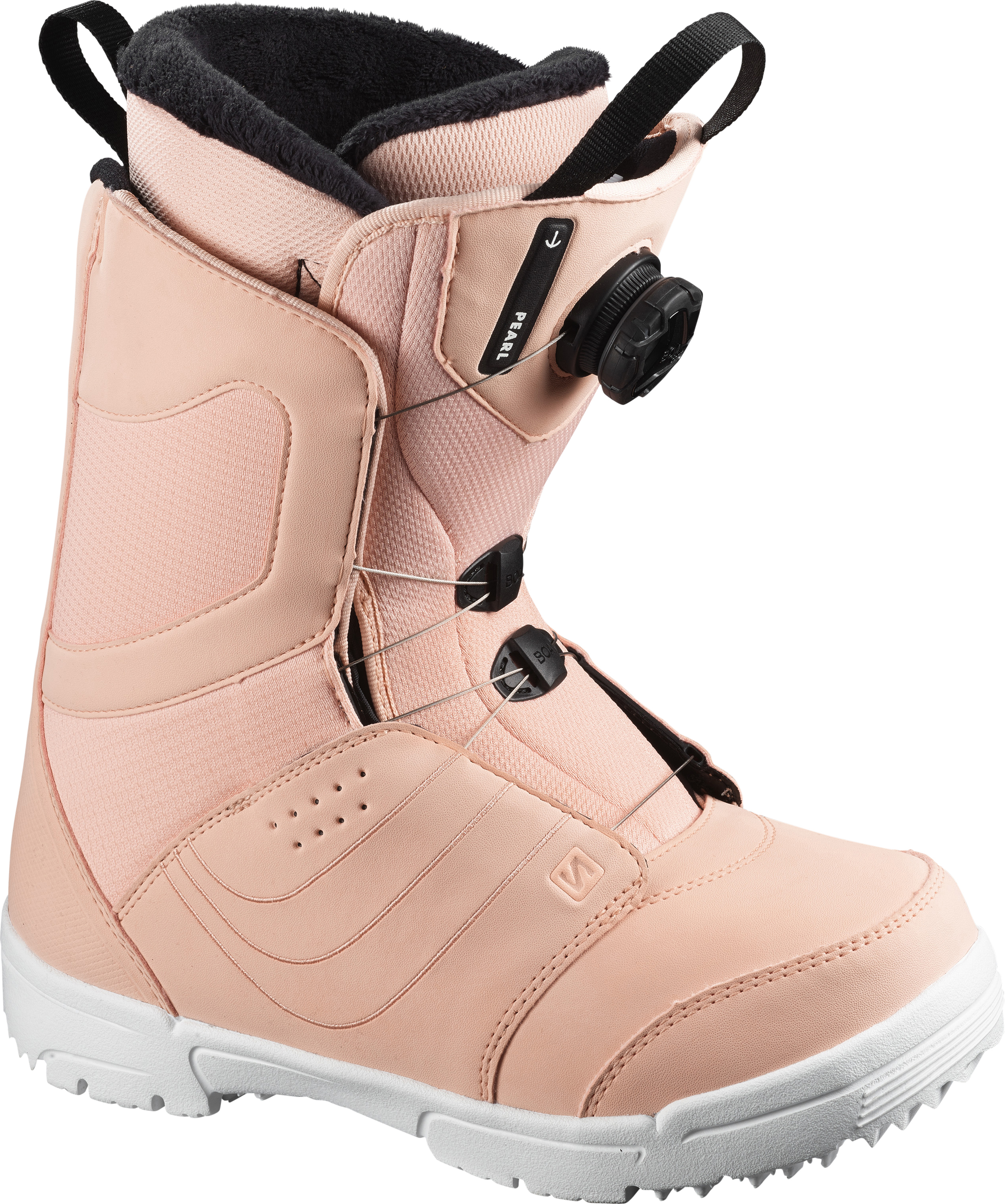 фото Ботинки для сноуборда salomon 2020-21 pearl boa tropical peach (см:24,5), 2020-21