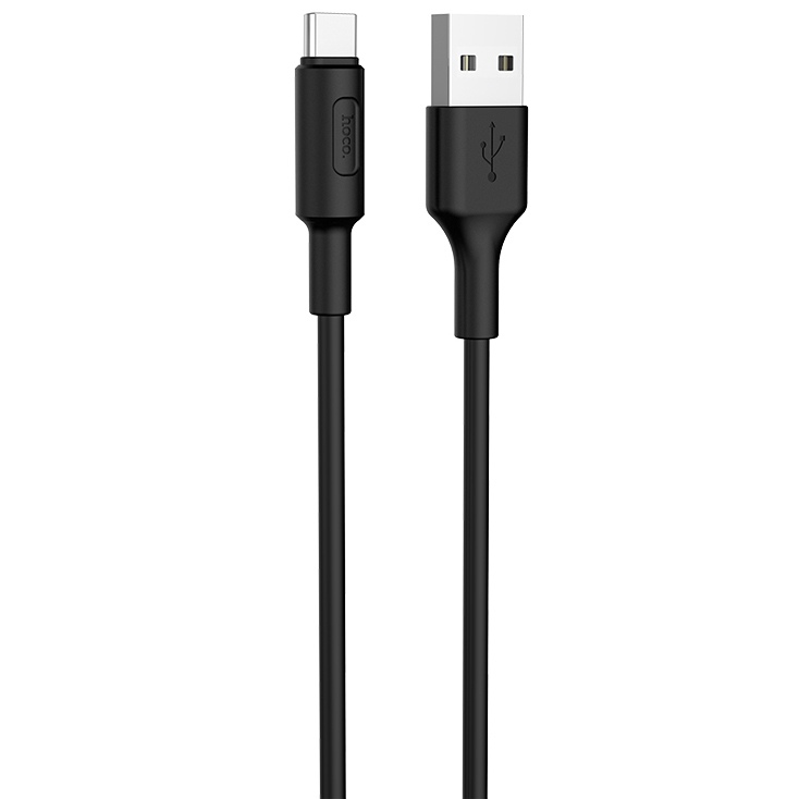 фото Кабель hoco x25 usb - usb type-c 1м black