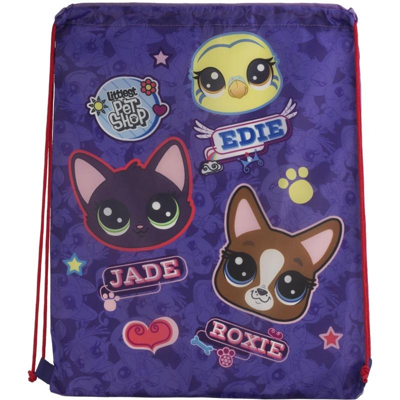 фото Мешок для обуви комус littlest pet shop, 48х38х1 см
