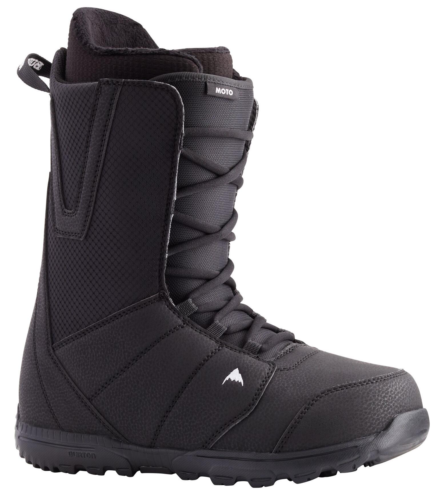 фото Ботинки для сноуборда burton 2020-21 moto lace black (us:10), 2020-21