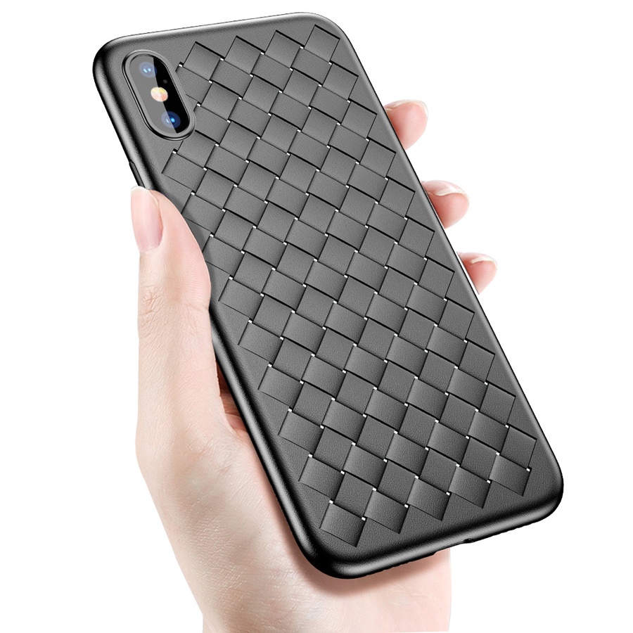 фото Чехол baseus bv weaving для iphone x/xs black