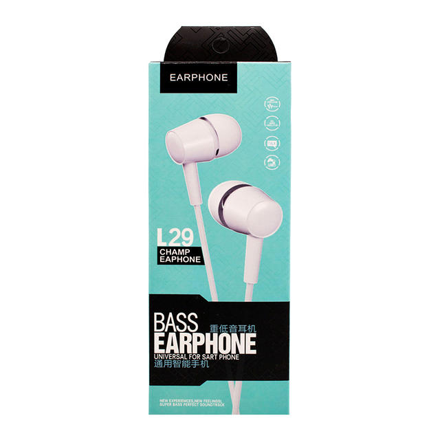 

Наушники NoBrand L29 White, L29