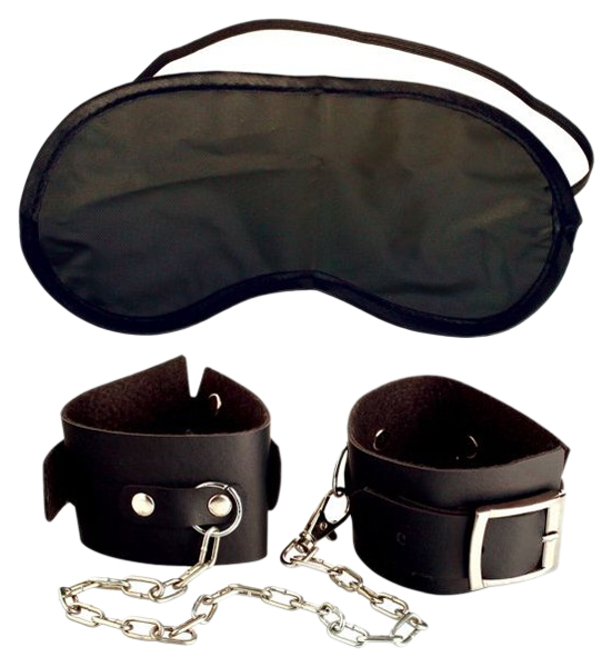 фото Набор beginners cuffs наручники и маска pipedream