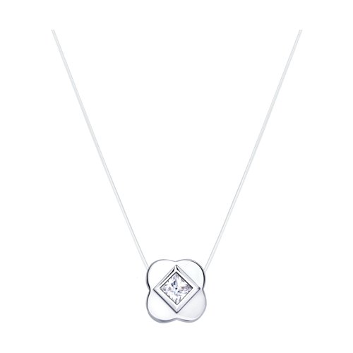 

Колье из серебра с фианитом 45 см SOKOLOV 94070153, 94070153