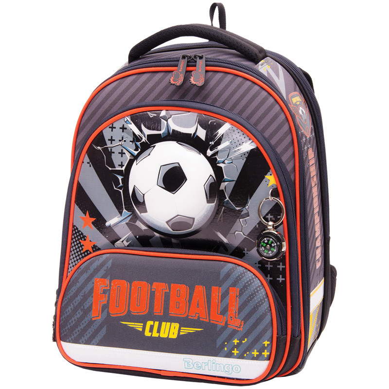 

Ранец детский Berlingo Modern. Football club, 37x28x21 см, RU045510