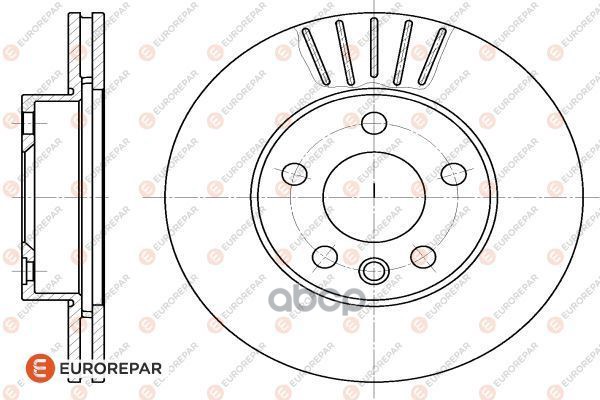 фото Диск тормозной eurorepar 1618874080