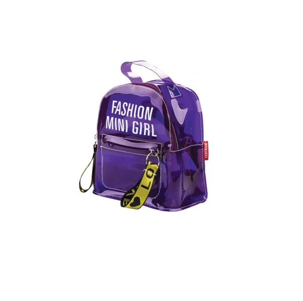 фото Рюкзак детский centrum детский centrum fashion mini girl, 22x19x11 cм, цв. фиолетовый