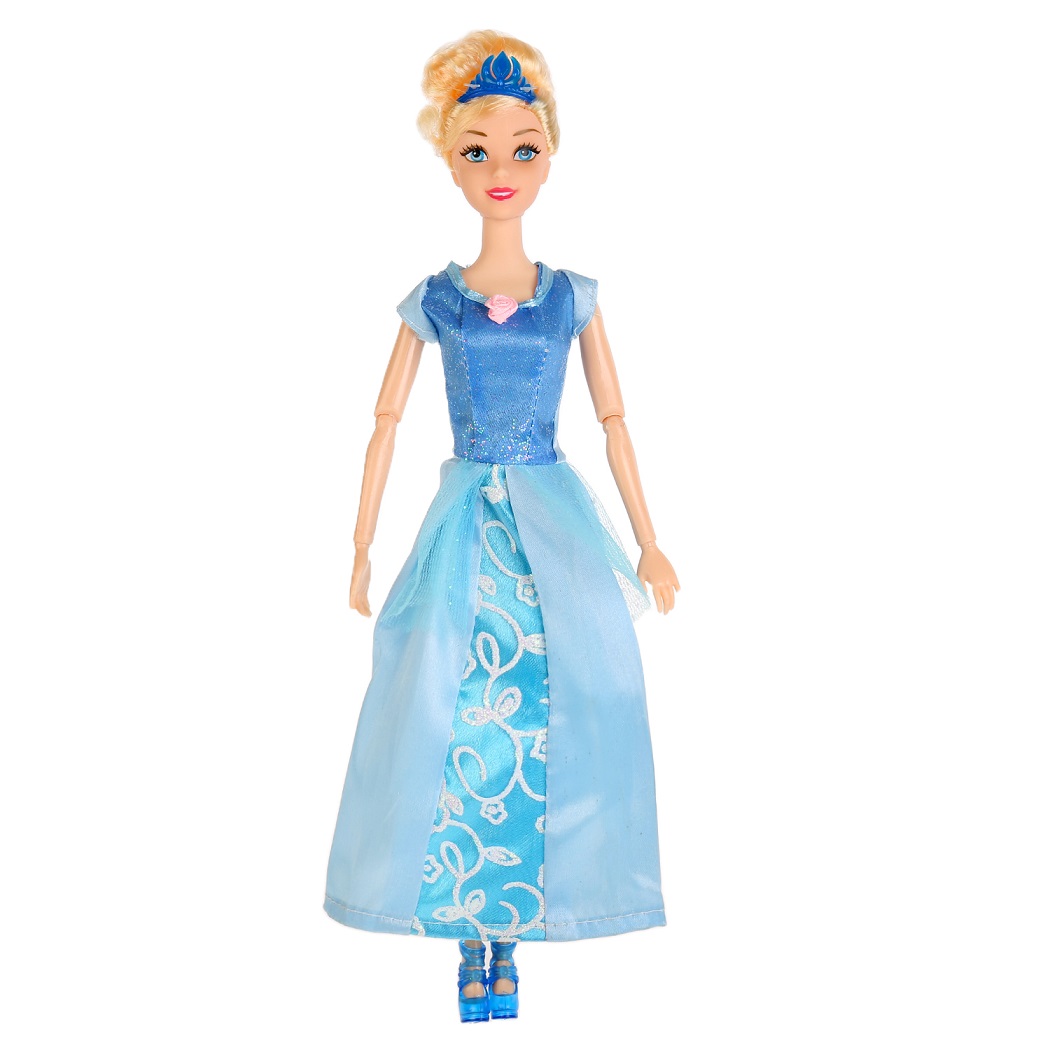фото Карапуз кукла софия принцесса в голубом платье 29 см., с аксессуарами