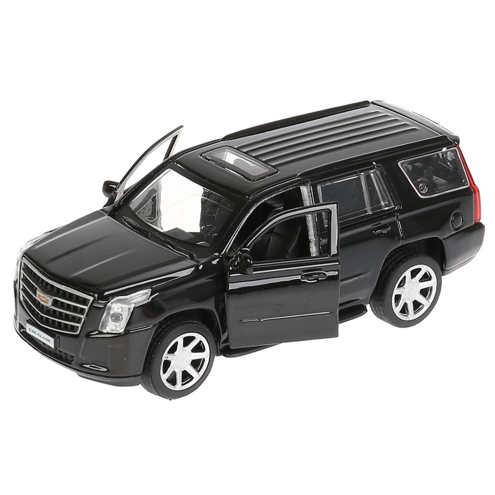 

игрушечная машинка инерционная металлическая Технопарк Cadillac Escalade черный, 12 см, Cadillac Escalade