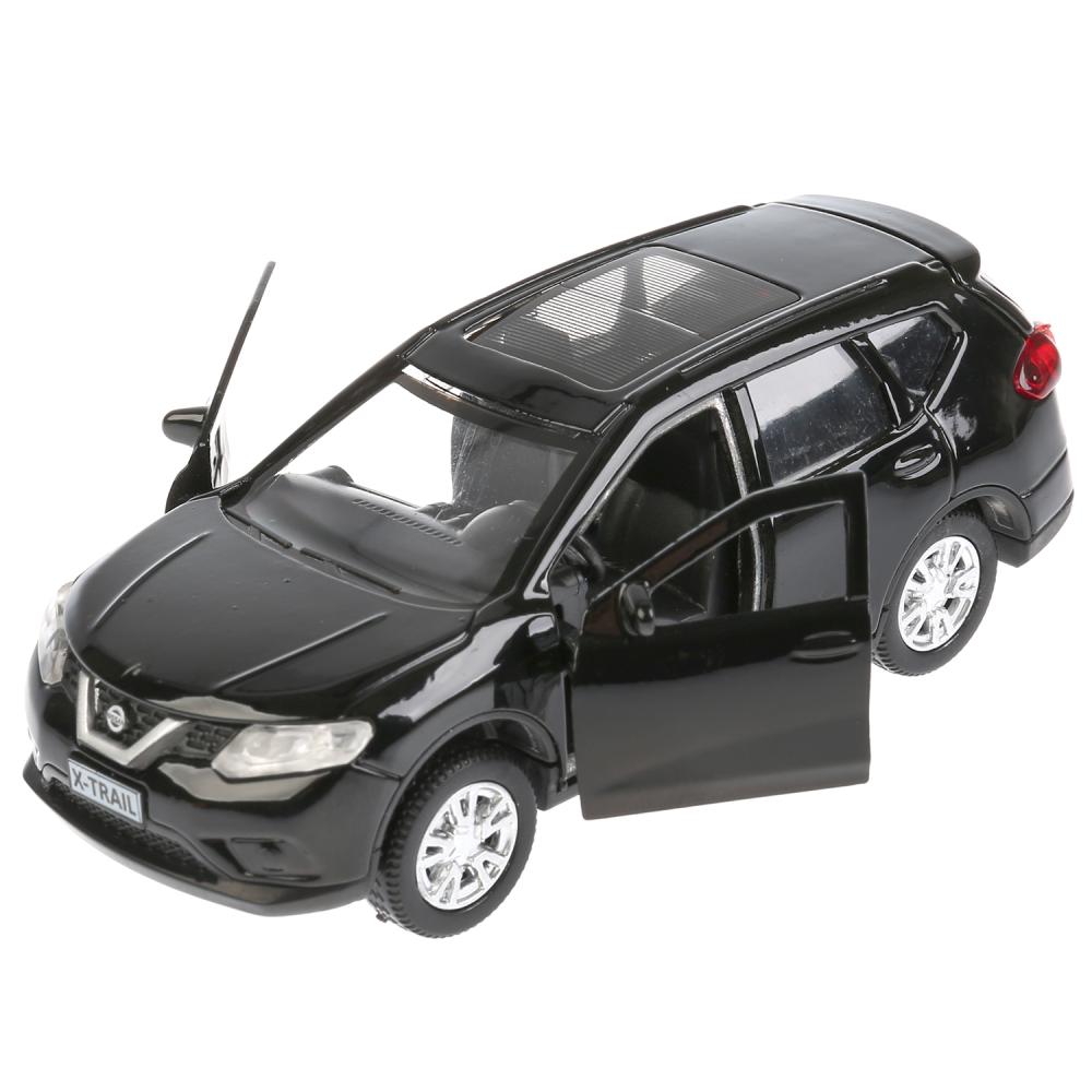 

Инерционная металлическая игрушечная машинка Технопарк Nissan Xtrail черный, 12 см