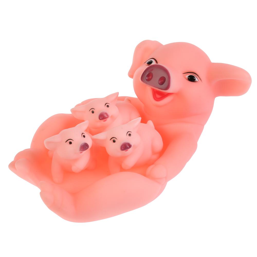 фото Набор для купания играем вместе свинка и 3 поросенка, мыльница