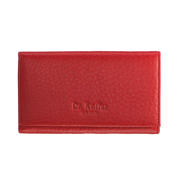 

Ключница женская Dr.Koffer X510134-01 красная, Красный, X510134-01