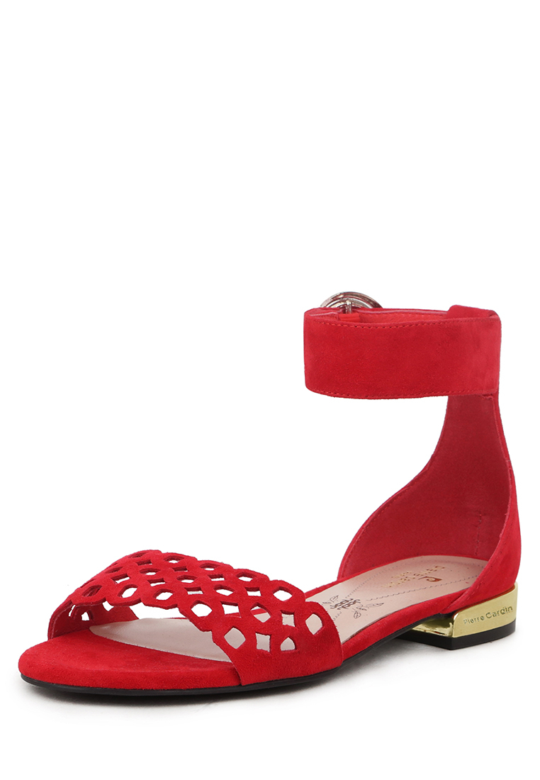 

Сандалии женские Pierre Cardin 710019016 красные 38 RU, Красный, 710019016