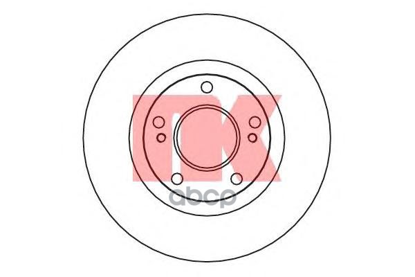 фото Диск тормозной nk 202267