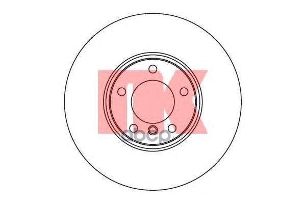 фото Диск тормозной nk 201532