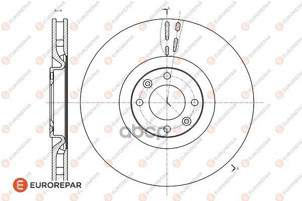 фото Диск тормозной eurorepar 1618864780