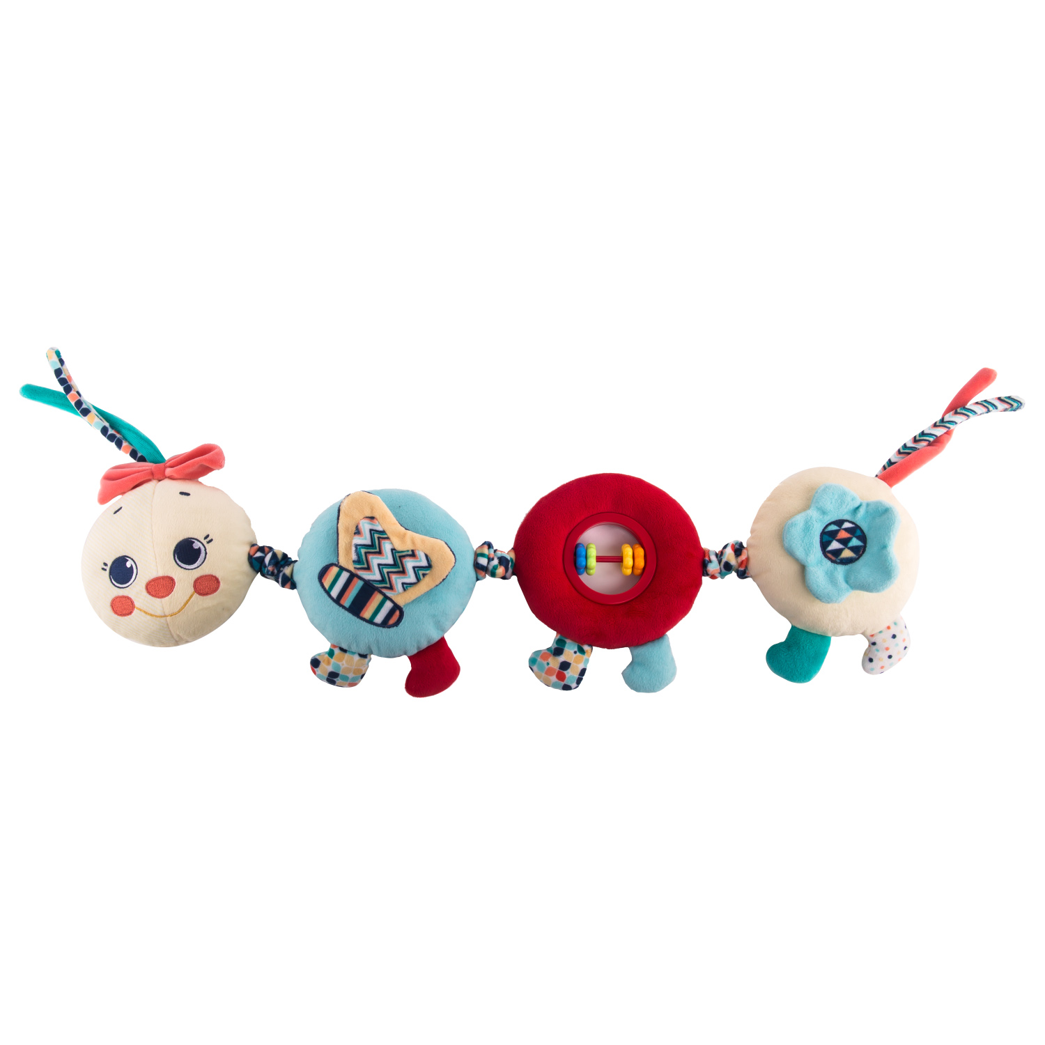Happy Snail Игрушка-подвес - Веселая гусеница Камилла happy snail игрушка подвес лулу эко