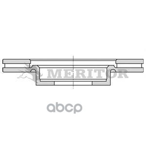 фото Диск тормозной meritor mbr6029