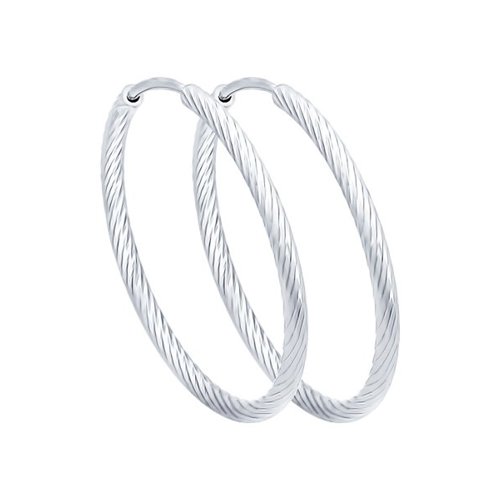 

Серьги конго из серебра SOKOLOV 94140007, 94140007