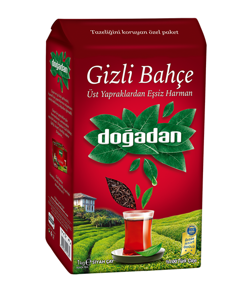

Турецкий черный чай Dogadan Gizli Bahce 500 г