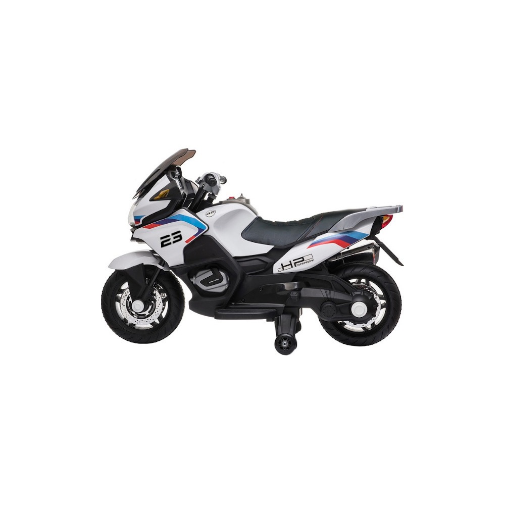 фото Мотоцикл toyland moto new хмх 609, белый, свет и звук