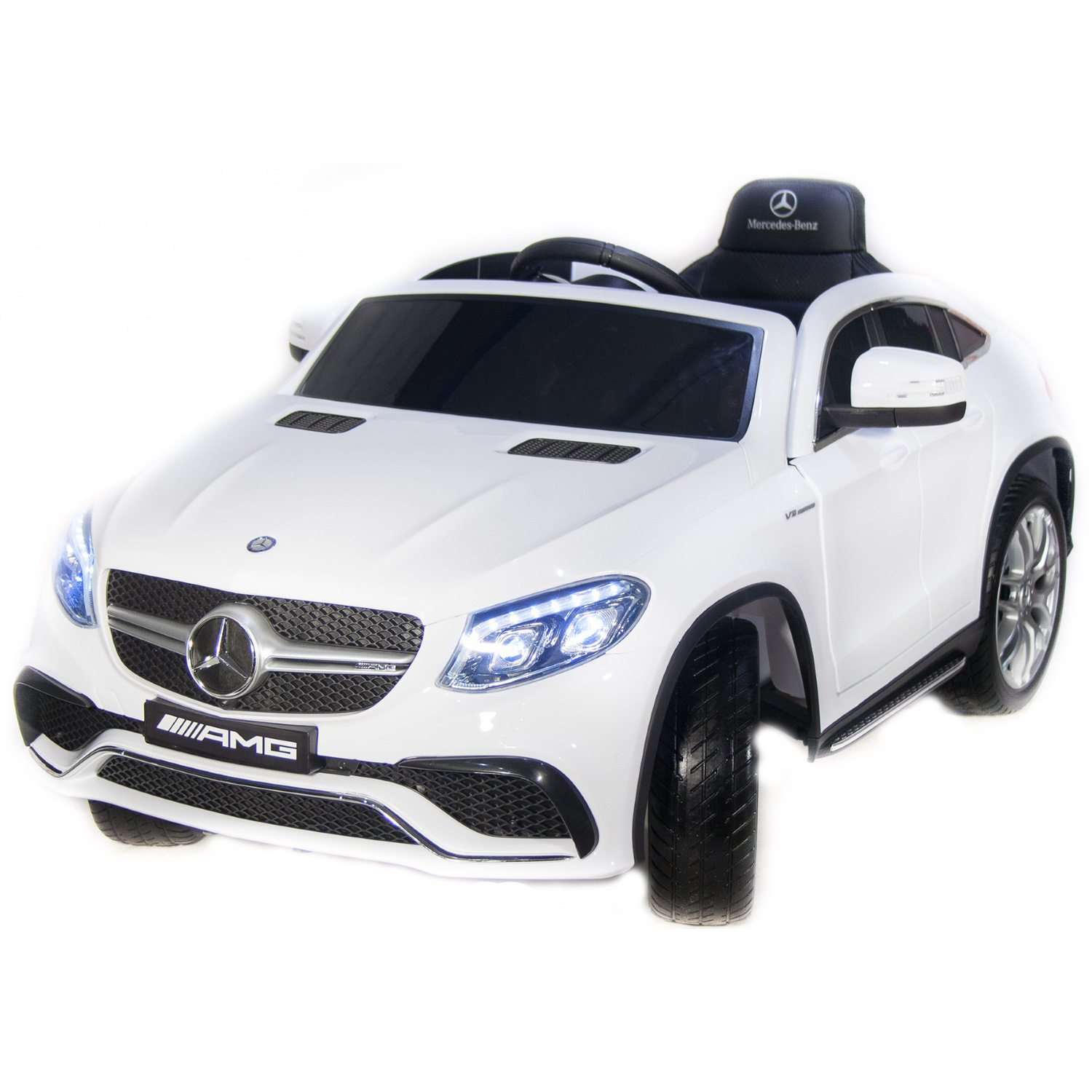 фото Электромобиль toyland джип mercedes benz gle купе, белый