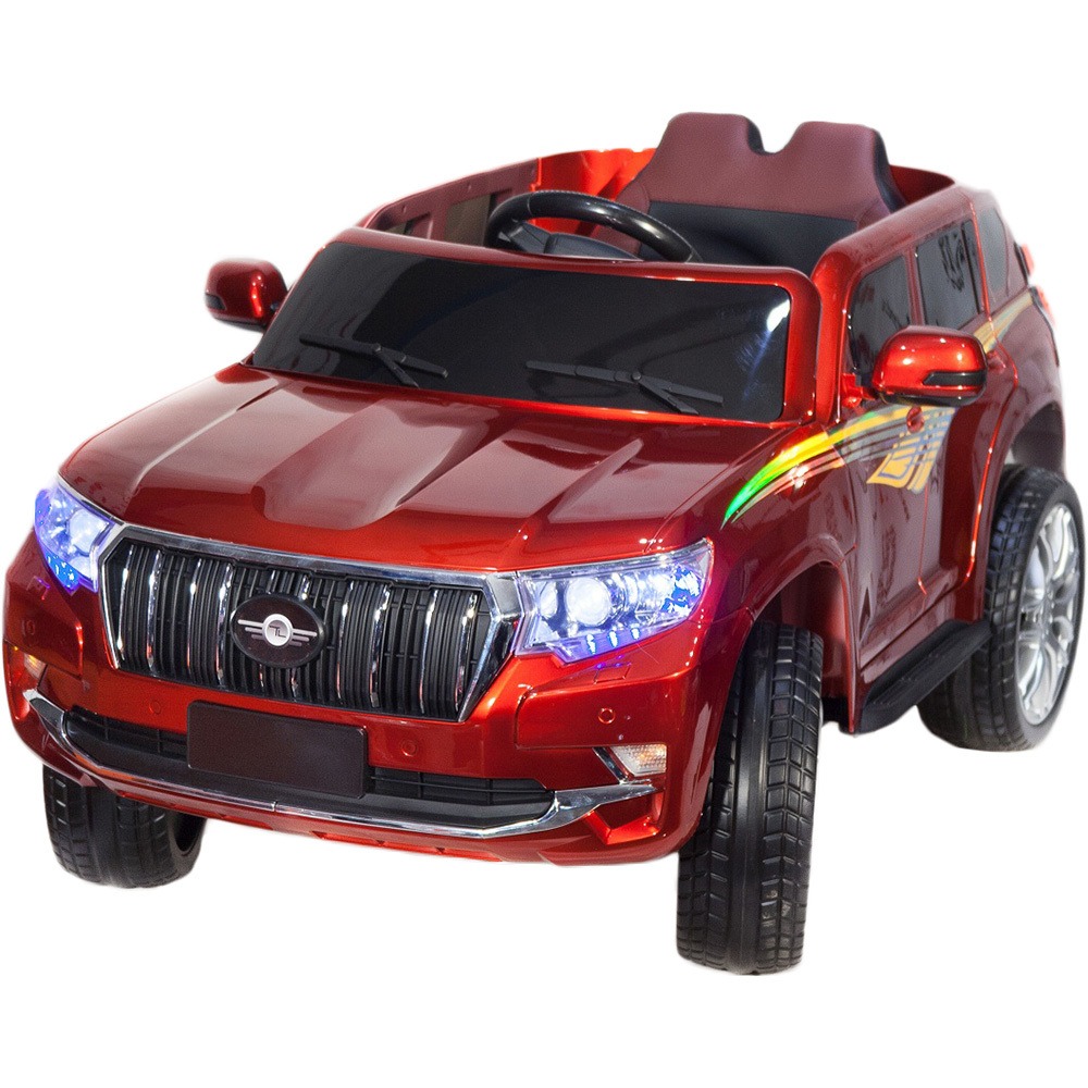 фото Электромобиль toyland джип toyota prado yhd5637, красный