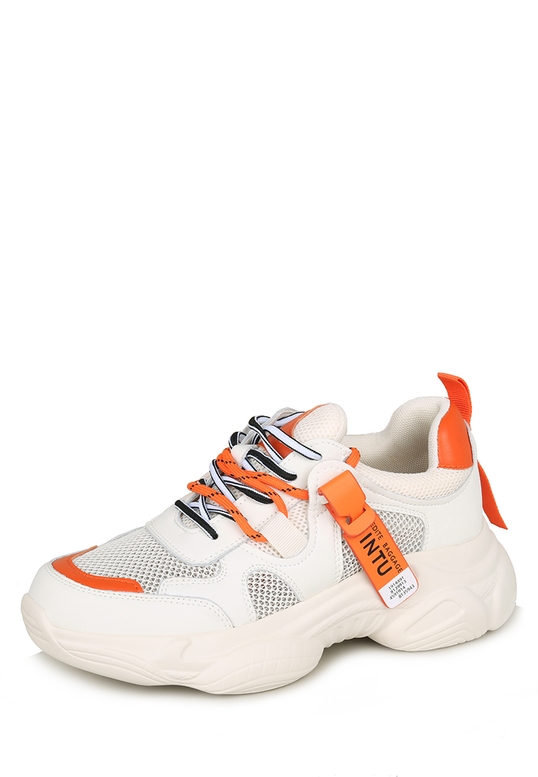 фото Кроссовки женские francesco bella jn20ss-26a бежевые 36 ru