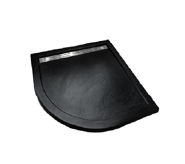 

Душевой поддон WeltWasser WW TRR 12080 STONE-BL L 120х80 см черный с сифоном