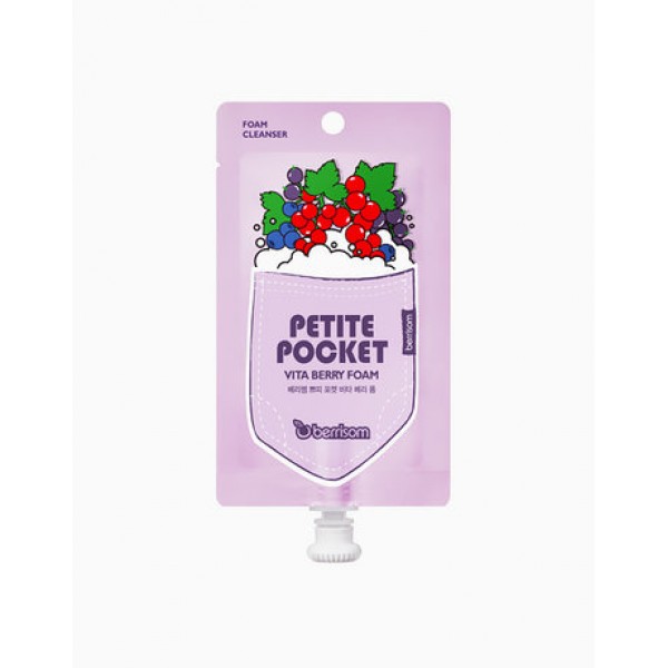 фото Пенка для умывания berrisom petite pocket vita berry foam