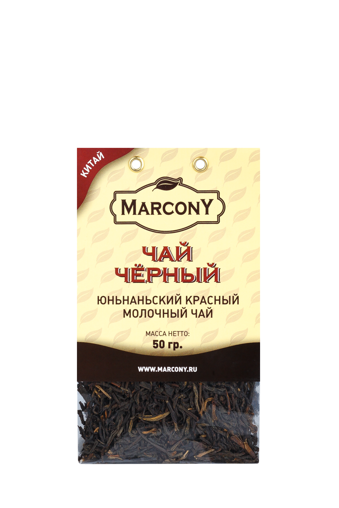 Чай Marcony черный юньнаньский молочный 50 г