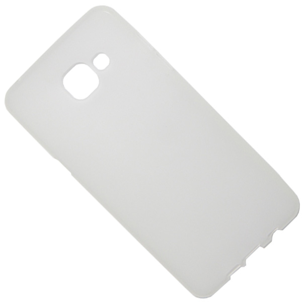 фото Чехол для samsung sm-a510f (galaxy a5 2016) силиконовый матовый <бело-прозрачный> promise mobile