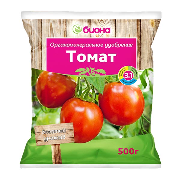 

Органоминеральное удобрение Биона Томат 500 г, Томат