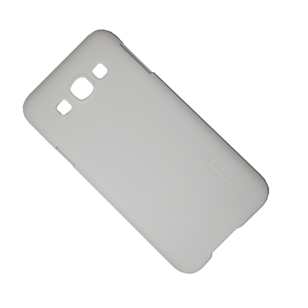 

Чехол для Samsung SM-E500H (Galaxy E5) задняя крышка пластик ребристый Nillkin <белый>