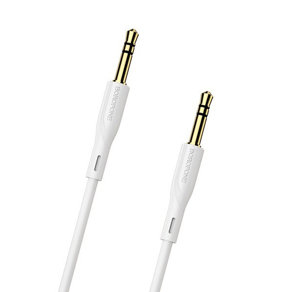 AUX кабель Borofone BL1 1м White 600001482059