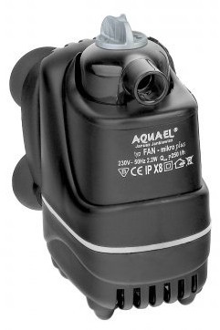 Фильтр для аквариума внутренний Aquael FAN Mikro Plus 107621, 250 л/ч, 2,2 Вт