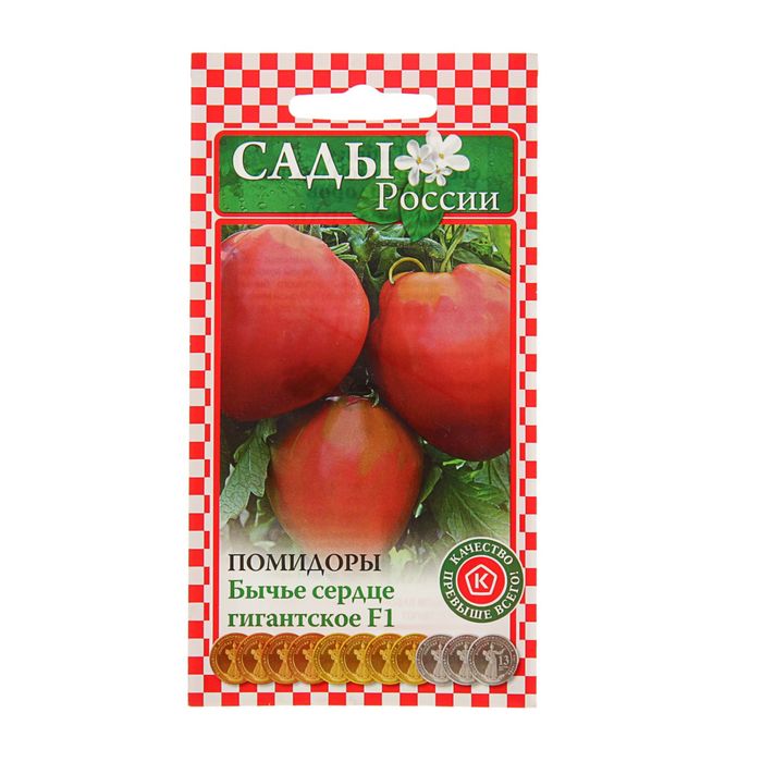 

Томат Бычье сердце Гигантское F1, 12 шт.