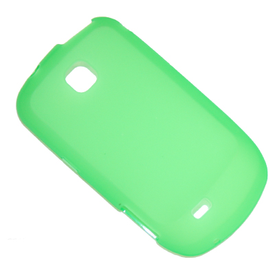 

Чехол для Samsung S5570 силиконовый матовый <зеленый>, Разноцветный