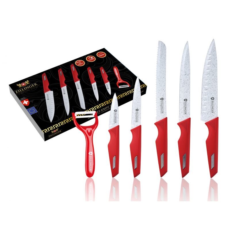 

Комплект ножей 6пр Zillinger ZL-820
