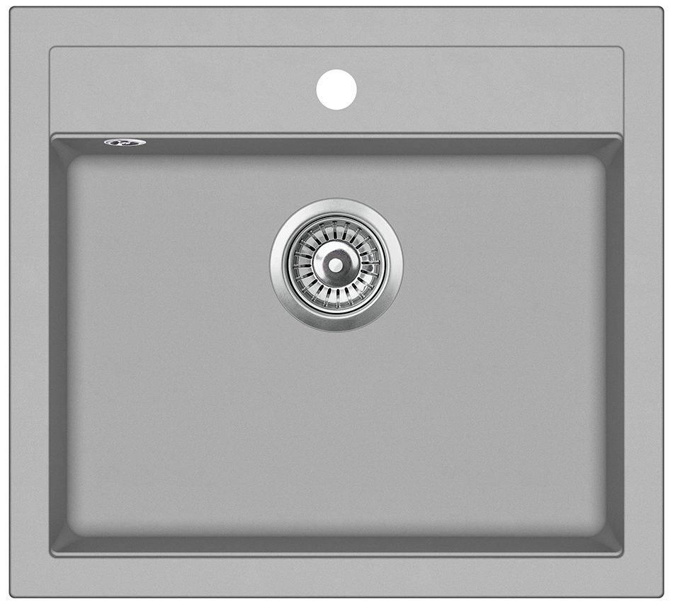 фото Мойка для кухни гранитная aquasanita quadro sqq 100 w 220